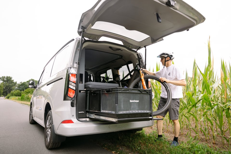 Fahrrad Camper mit Markus Riese von SpaceCamper 