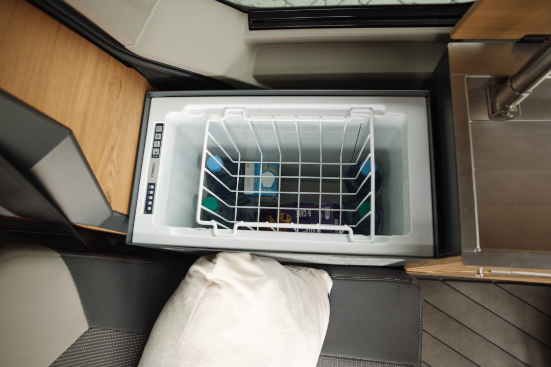 Kompressor K&uuml;hlbox im VW Camper 