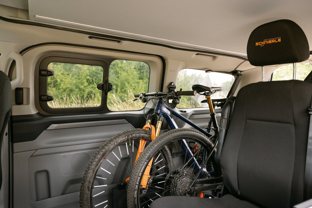 SpaceCamper Fahrrad Camper mit 3 Sitzen zum Fahrrad Transport